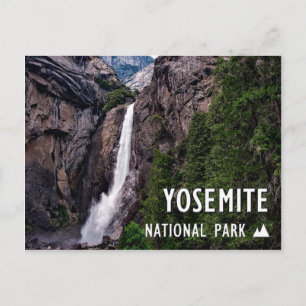 Carte Postale Cascade de Yosemite National Park California