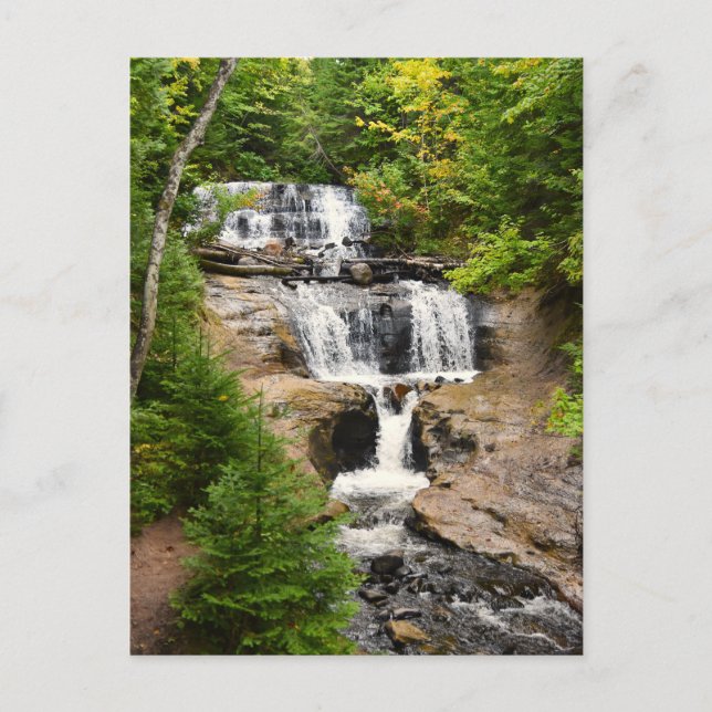 Carte Postale cascade du MI (Devant)