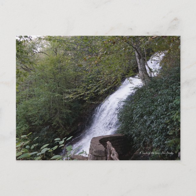 Carte Postale Cascade Falls, Blue Ridge Mountains (Devant)
