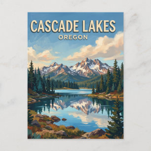Carte Postale Cascade Lakes Scenic Byway Oregon