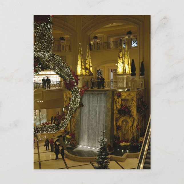 Carte Postale Cascade Palazzo (Devant)