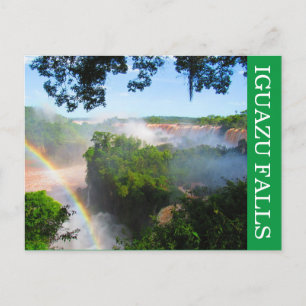 Carte Postale cascades d'iguazu