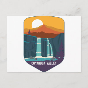 Carte Postale Cascades du parc national de la vallée de Cuyahoga