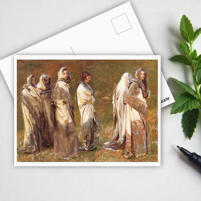 Carte Postale Cashmere, John Sargent 1908 (Créateur téléchargé)