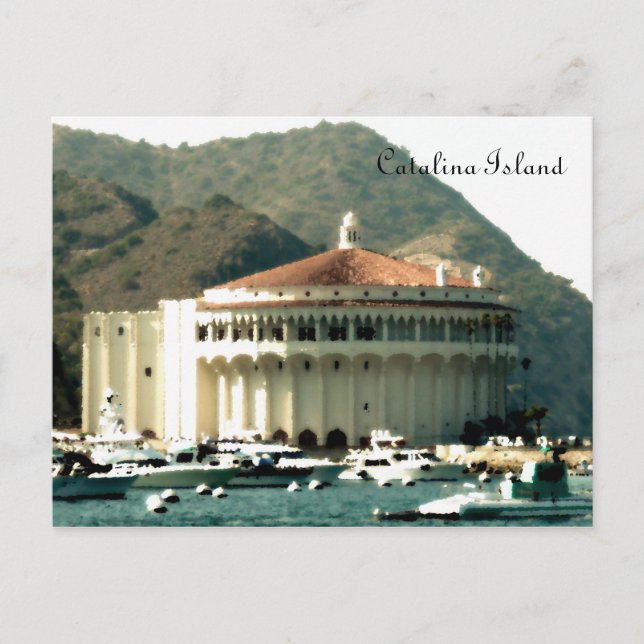 Carte Postale Casino de Catalina Island (Devant)