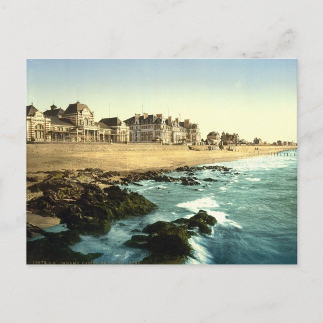 Carte Postale Casino et Grand Hôtel, Parame, France (Devant)