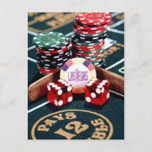 Carte Postale Casino Las Vegas