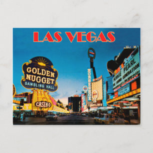 Carte Postale Casinos dans la ville de Las Vegas