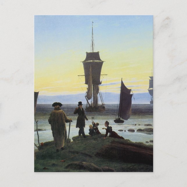 Carte Postale Caspar David Friedrich Étapes De La Vie (Devant)