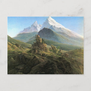 Carte Postale Caspar David Friedrich - The Watzmann