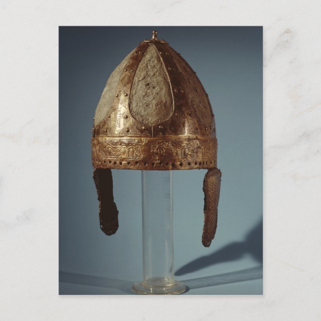 Carte Postale Casque de combat européen, c.500 (Devant)
