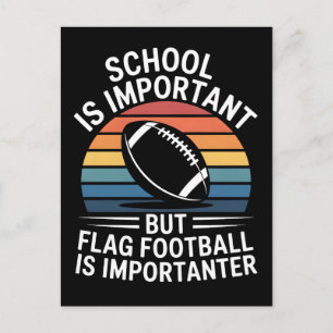 Carte Postale Casque de football américain patriotique Drapeau U