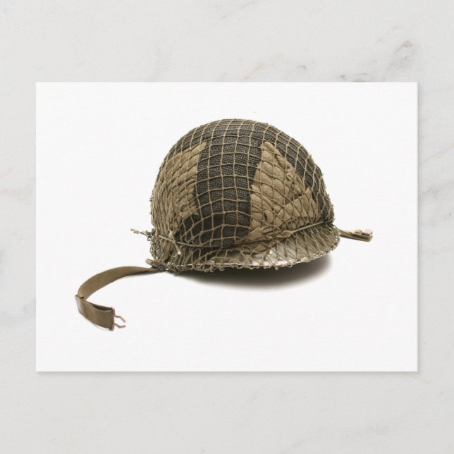 Carte Postale Casque de l'armée (Devant)