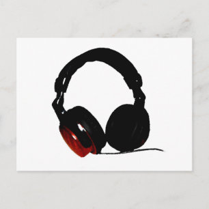 Carte Postale Casque Pop Art