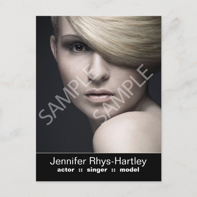 Carte Postale Casque simple du panneau noir (Devant)