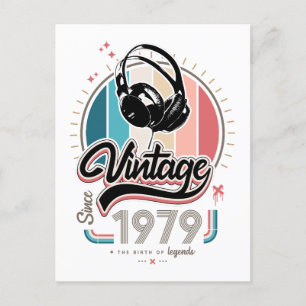 Carte Postale Casque vintage depuis 1979
