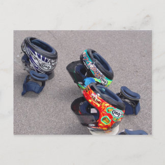 Carte Postale Casques