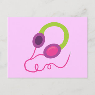 Carte Postale Casques Neon