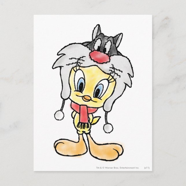 CARTE POSTALE CASQUETTE SYLVESTER™ (Devant)