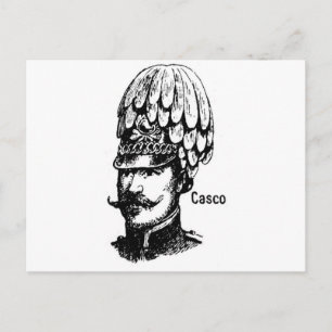 Carte postale Casquette vintage