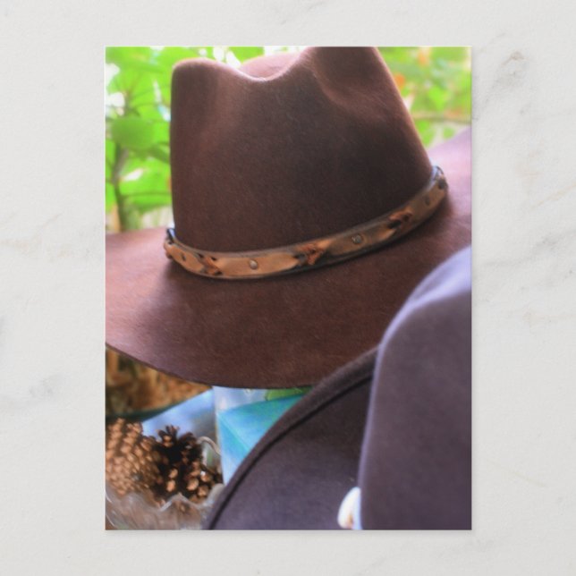 Carte Postale Casquettes Cowboy (Devant)