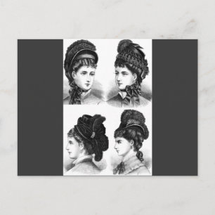 Carte Postale Casquettes vintages