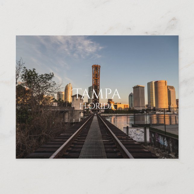 Carte Postale Cass Street Drawbridge (Devant)