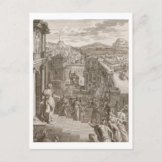 Carte Postale Cassandra Foretells (Devant)