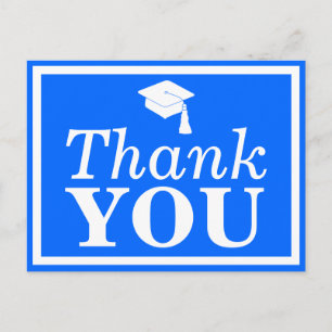 Carte Postale Casse-tête de remerciement de casquette de graduat