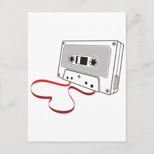 Carte Postale cassette audio