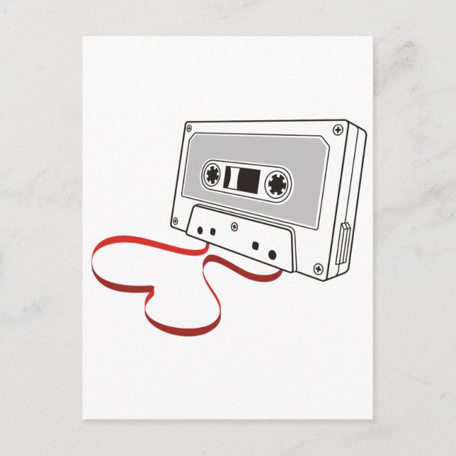 Carte Postale cassette audio (Devant)