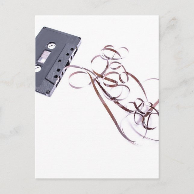 Carte Postale cassette noire (Devant)