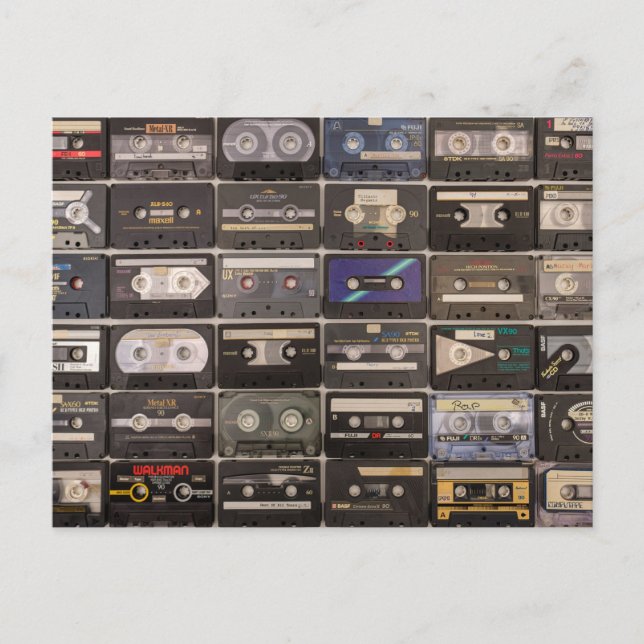 Carte Postale Cassettes (Devant)