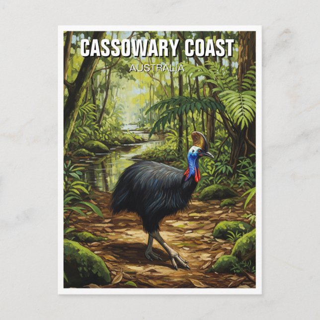 Carte Postale Cassowary Coast Region Australie Voyage (Devant)