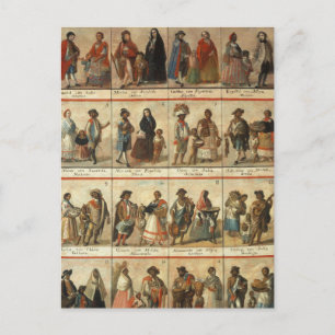 Carte Postale Casta peinture tout