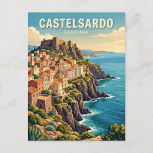 Carte Postale Castelsardo Italie