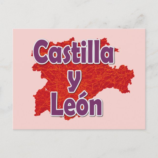 Carte Postale Castille-et-León (Devant)