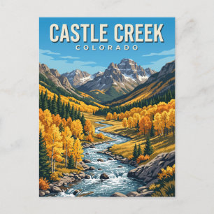 Carte Postale Castle Creek Colorado