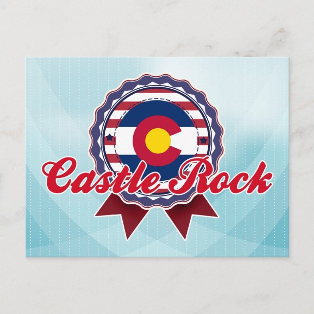 Carte Postale Castle Rock, CO (Devant)