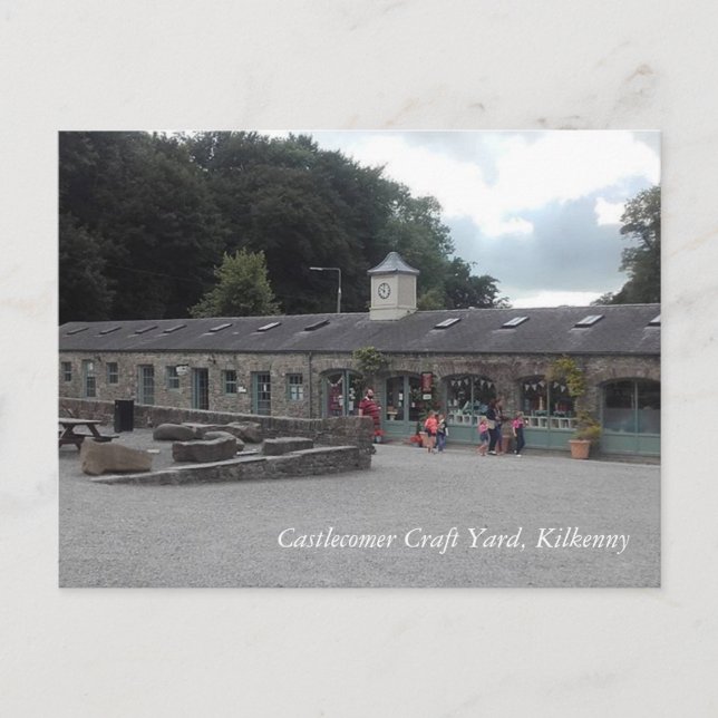 Carte Postale Castlecomer Craft Yard, Kilkenny (Devant)