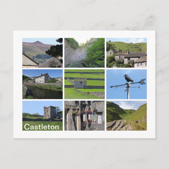 Carte Postale Castleton (Devant)