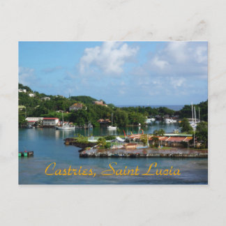 Carte Postale Castries, Sainte-Lucie