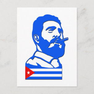 Carte Postale Castro Et Cuba