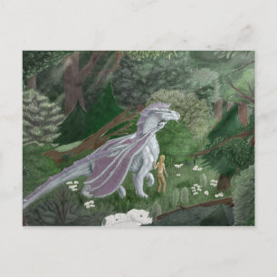Carte postale CasualStrollElf&Dragon