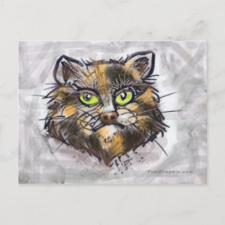 Carte Postale Cat