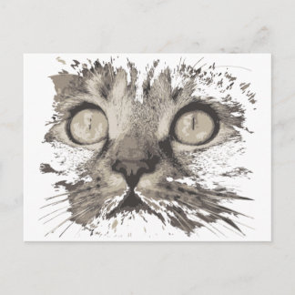 Carte Postale Cat de dessin