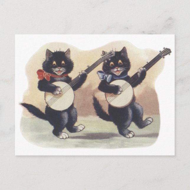 Carte postale Cat Duo (Devant)