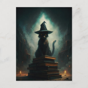 Carte Postale Cat Halloween