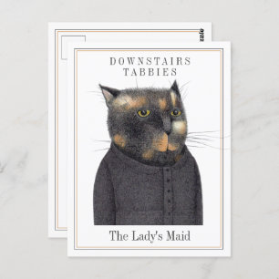Carte postale CAT MAID DE LA FEMME