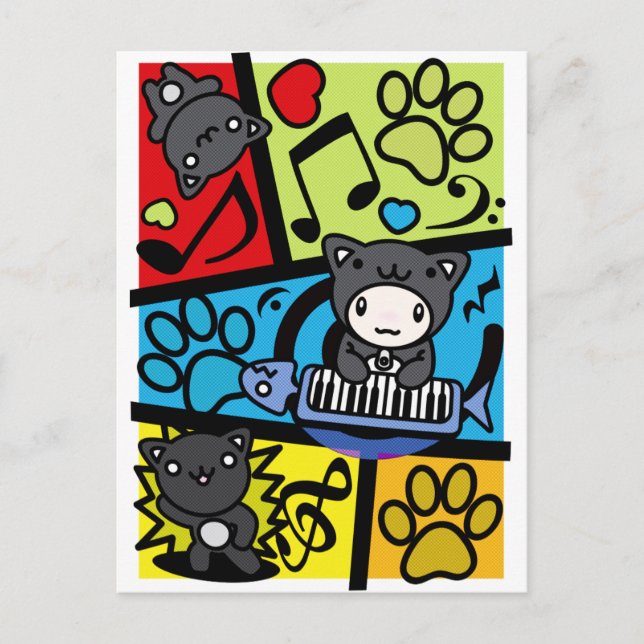 Carte Postale Cat_Méthode (Devant)